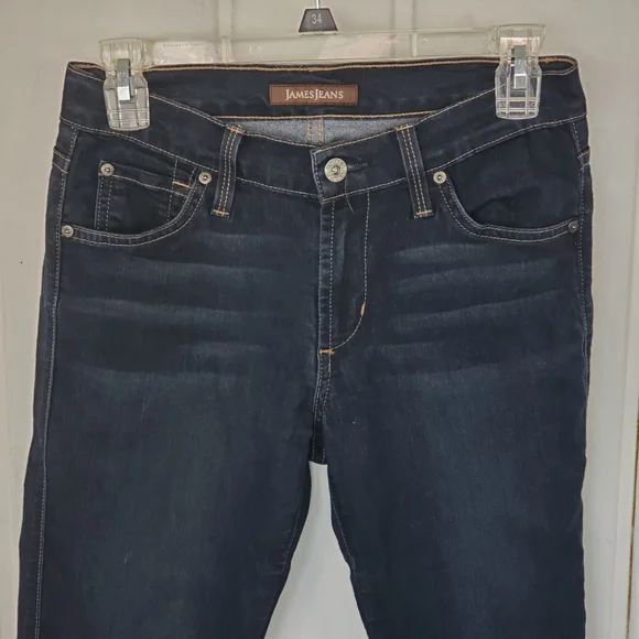 James Jeans Womens 26 James Twiggy Orion Mid Rise Skinny Ankle - Picture 3 of 14